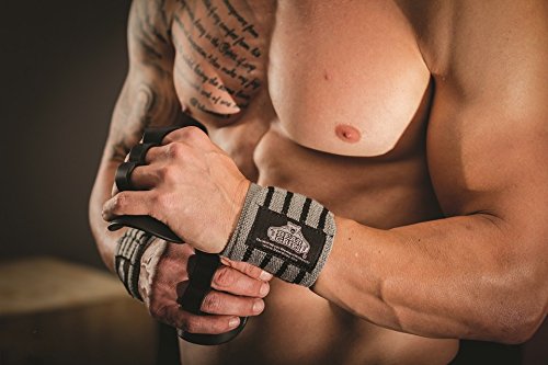 Bear Grips Wrist Wraps. Grey Color