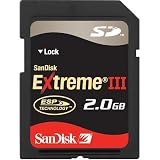 SanDisk 2 GB SDSDX3-2048-901 Extreme III SD Memory Card (Retail Package)