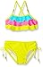 Limited Too Girls' Colorblock Ruffle Bikini