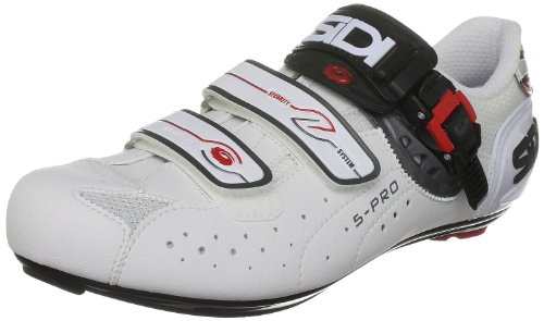 Sidi Men's Genius 5 Pro Mega White Cycling Shoe 74917 13 UK