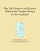 The 2011 Import and Export Market for Natural Honey in New Zealand The 2011 Import and Export Market for Natural Honey in New Zealand