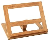 Kesper 56015 Kochbuchst&auml;nder aus Bambus , 33 x 26.5 x 2 cm