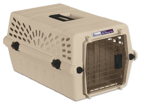 Childrens Toyshop  Pet Supplies : Petmate Deluxe Pet Porter Jr. Medium, Light Gray