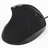 【VESSEL】腱鞘炎 防止 ミニ 人間工学 マウスブラック エルゴ ノミクス形状 DPI（解像度）切り替え 機能 内蔵 6ボタン式 疲労 軽減 長時間 使用可能 小型 持ち運び 便利 黒 パソコン 作業 デスク ワーク 手首 痛 通販