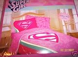 Super Girl 3 Piece Twin Sheet Set