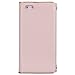 iPhone 6 6s Wallet Case, True Color© Premium Perforated Zipper Decorated Leatherette Wristlet Clutch Folio Flip Wallet Purse Clubbing Case Cover - Nude Pink