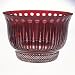 Kitchen & Housewares : KING LOUIS 24% CRYSTAL RUBY PUNCH BOWL