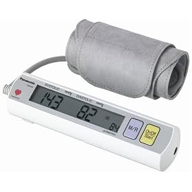 Panasonic EW3109W Upper Arm Blood Pressure Monitor (White)