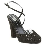 DKNY Ana Black heeled at DKNY