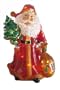 Barcana 36-Inch Illuminated Fiberglass Santa With Toy Sack Christmas Light