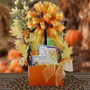 Harvest Hound Dog BIRTHDAY Gift Basket