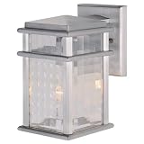 Murray Feiss Lighting OL3400BRAL Wall Mount Lantern, Brushed Aluminum Finish