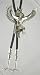 Large Sterling Silver Eagle Bolo by Alvin Vanderver, #10883