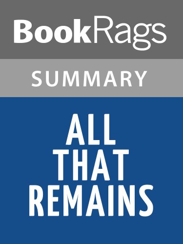 All That Remains by Patricia Cornwell | Summary & Study Guide
