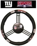 New York Giants NFL Leather Steering Wheel Cover