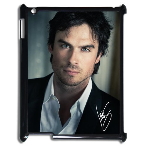 The Vampire Diaries Ian Joseph Somerhalder Custom Hard Plastic Ipad 3/Ipad 2/Ipad 4 Case Cover