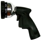 Plastair SpringNozzle WN-G-7M-AMZ 9-Pattern Spray Nozzle With Trigger Lock - Chrome by Plastair