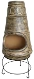 gf4u Mexican Cone Clay Chimenea Circles - Medium