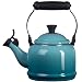 Le Creuset Enamel-on-Steel Demi 1-1/4-Quart Teakettle, Caribbean