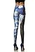 Pink Queen Galaxy the Storm Roller Tornado Print Leggings / Tights for Women