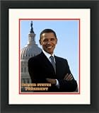 Review ArtToFrames  / Barack Obama Picture Frame 8x10 Black Frame with black and white mat