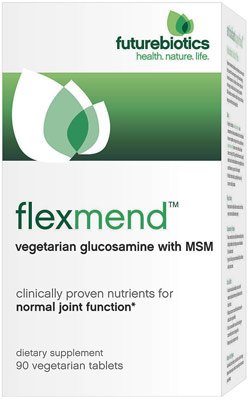 Futurebiotics FlexMend Vegetarian Glucosamine with MSM 90 Tablets