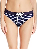 Nautica Braguita de Bikini Classic Stripe Retro Pant (Azul)
