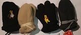 Set of Four Pairs of One Size Magic Stress Mittens for Infants Ages 0-12 Months