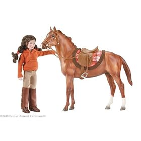 LISA AND PRANCER SADDLE CLUB GIFT SET by Breyer by Breyer