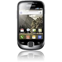 Samsung S5670 Galaxy Fit Smartphone (8,4 cm (3,3 Zoll) Display, Touchscreen, 5 Megapixel Kamera, Android 2.2, UMTS) metallic-schwarz