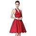 Heroecol® 50s 60s Monroe Style V Neck Vintage Retro Swing Dress