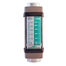 Hedland Flowmeter, Aluminum, For Use With Water-Based Fluids, NPT Female
