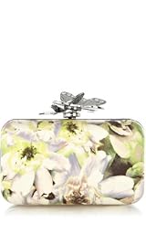 Painterly Floral Clutch