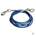 Steel Tow Cable w/ Hooks Wire Towing Rope Car Truck