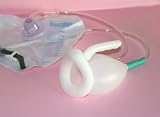 Ultra Comfort Female Advantage Urinal System with Self Draining Bag (1 larger intake seal, White)