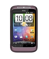 HTC Wildfire S Smartphone 8,13cm (3,2 Zoll) WVGA Touchscreen, Android OS, 5.0 Megapixel Kamera) purple