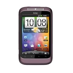 HTC Wildfire S Smartphone 8,13cm (3,2 Zoll) WVGA Touchscreen, Android OS, 5.0 Megapixel Kamera) purple