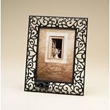 Fetco Home Decor - Photo Frame, Metal, Tuscan Bronze finish, Holds 5x7 Horizontal or vertical photo