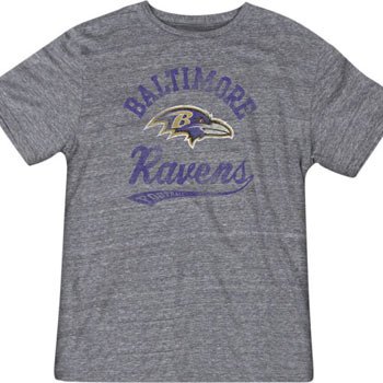 Baltimore Ravens Reebok Retro The Big Sweep Vintage Premium T-Shirt - XL
