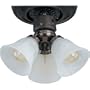 Maxim Lighting FKT207SN 3 Light BasicMax Fan Light Kit