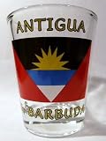 Antigua & Barbuda Flag Shot Glass
