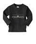 Camaro - Gold Bowtie On Black Silhouette - Black Toddler Long Sleeve Tee