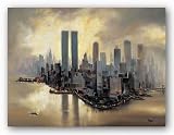 Reflections of Manhattan by Alexander Moore 31.5"x23.5" Art Print Poster