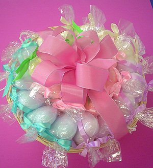 25 Bath Fizz Bridal Shower Favors Basket