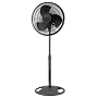 Lasko 16-Inch Oscillating Pedestal Fan, Black