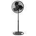 Lasko 16-Inch Oscillating Pedestal Fan, Black