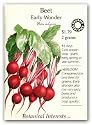 Botanical Interests 3014 Beet Early Wonder Organic Seed Packet