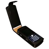 BlackBerry 8120 Pearl Leather Case (Black)