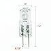 20-Pack, 20 Watt Bi-Pin Halogen Light Bulb, 12 Volt, G4 Base, 20 Watt JC Type.