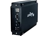 New AXIOM MEMORY SOLUTION LC 500GB USB 3.5 EXTERNAL HARD DRIVE E-SATA Compa ....
